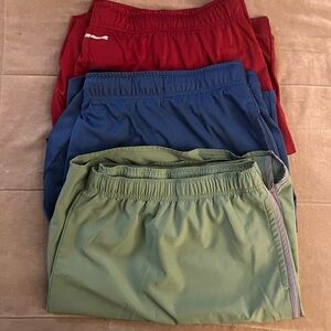 Three (3) pair men’s athletic shorts Big & Tall